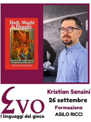 EVO 2026, formazione insegnanti con Kristian Sensini