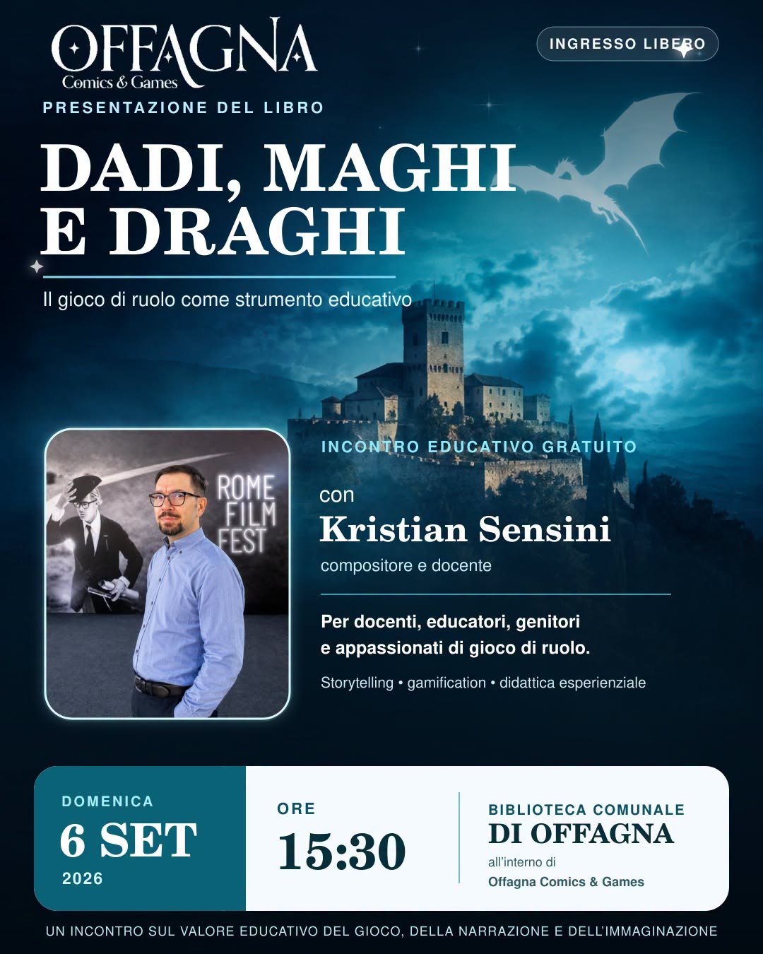 Dadi, Maghi e Draghi a Offagna Comics & Games