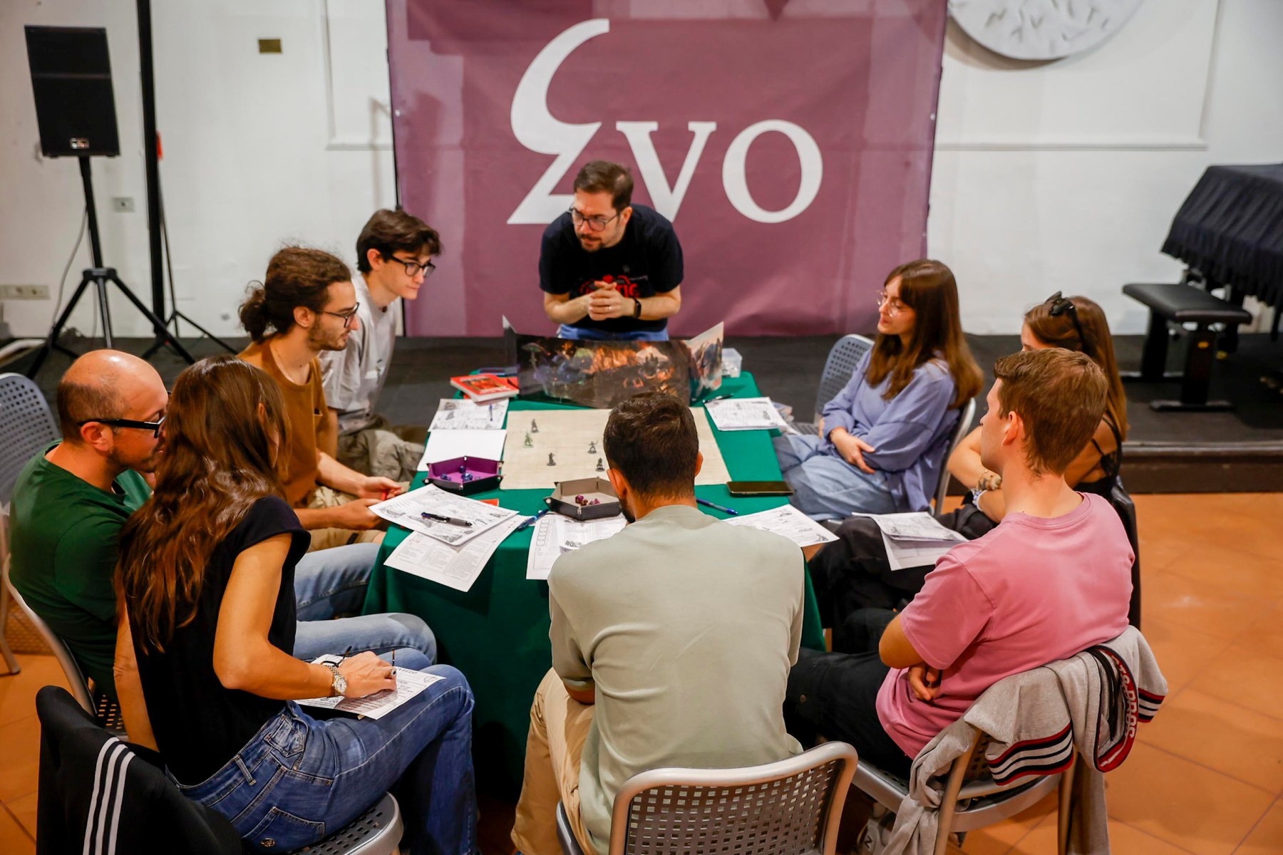 Laboratorio EVO 2026, gruppo al tavolo