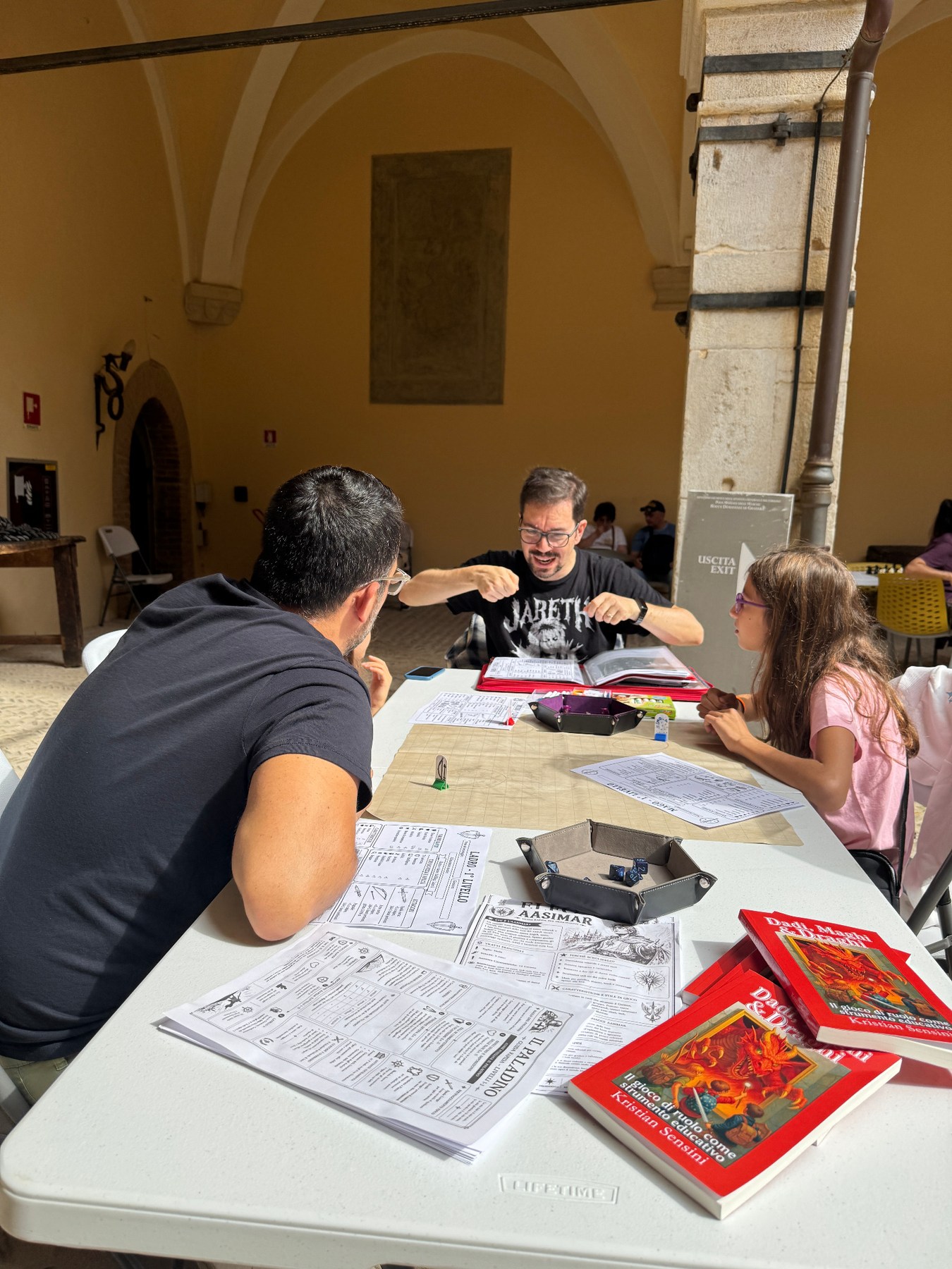 Role-playing session during Gradara Ludens